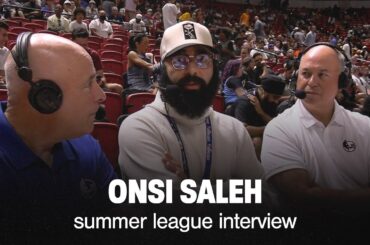 Onsi Saleh Interview at NBA Summer League