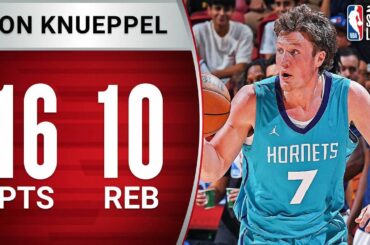 Kon Knueppel Notches DOUBLE-DOUBLE vs Mavericks! | July 14, 2025