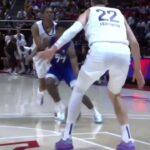 VJ EDGECOMBE VS JAZZ #nba #nbasummerleague #philadelphia76ers #vjedgecombe