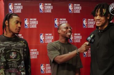 “We’re Trying To Win [Summer League].” | Rob Dillingham & Terrence Shannon Jr. Interview With Grady