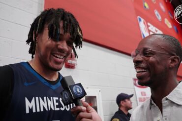 “Got The Win.” | Terrence Shannon Jr. Postgame Interview With Michael Grady | 07.12.25