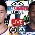 LIVE: PHOENIX SUNS vs MINNESOTA TIMBERWOLVES | NBA SUMMER LEAGUE | PLAY BY PLAY | SCOREBOARD