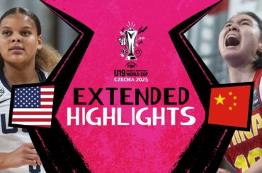 USA 🇺🇸 vs China 🇨🇳 | Highlights | FIBA U19 Women's Basketball World Cup 2025