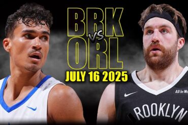 Brooklyn Nets vs Orlando Magic Full Game Highlights - July 16, 2025 | NBA Summer League California