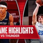 PELICANS vs THUNDER | NBA SUMMER LEAGUE | FULL GAME HIGHLIGHTS | July 16, 2025