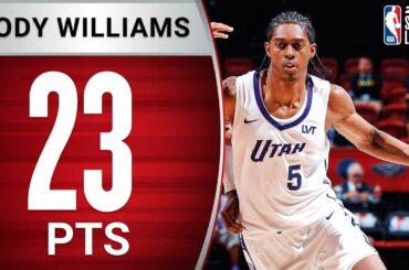 Cody Williams Scores 23 Points vs Wizards! | July 16, 2025