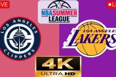 Los Angeles Lakers vs LA Clippers LIVE ON ESPN 4K NBA2K26 Summer League NBA LIVE NBA TODAY