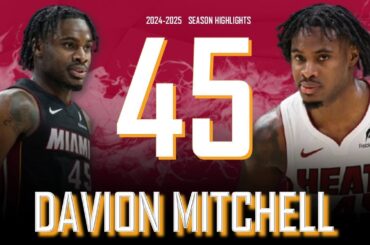 Davion Mitchell || 2024-2025 Miami Heat Highlights