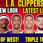 Los Angeles Clippers Latest lineup 2025-26 NBA trade signings update NBA update
