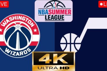 Washington Wizards vs Utah Jazz LIVE ON ESPN 4K NBA 2K26 Summer League NBA LIVE NBA TODAY