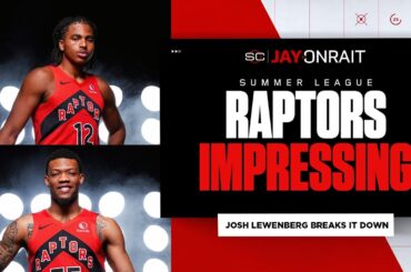What's the most impressive aspect of the Raptors' performance in Vegas?
