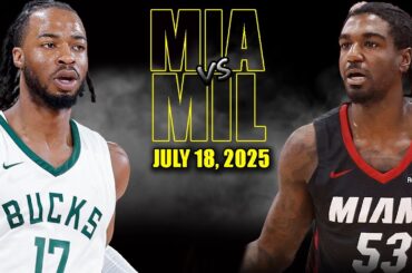 Miami Heat vs Milwaukee Bucks Full Game Highlights - July 17, 2025  | NBA Summer League