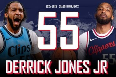 Derrick Jones Jr || 2024-2025 Los Angeles Clippers Highlights
