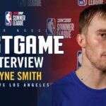 Reyne Smith Postgame Interview vs. Lakers 🎙 Game 5 | 2025 NBA 2K Summer League