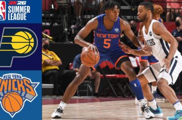 Indiana Pacers vs New York Knicks Game 1st-2nd Jul 17 2025 NBA 2K26 Summer League