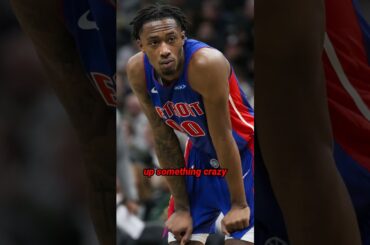 Is Ron Holland THE NEXT PISTONS PLAYMAKER?! 🔥😤 #ronholland #Pistons #NBA