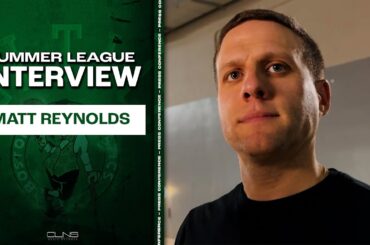 Matt Reynolds NOT CONCERNED About Baylor Scheierman Shooting Struggles | Celtics Summer League
