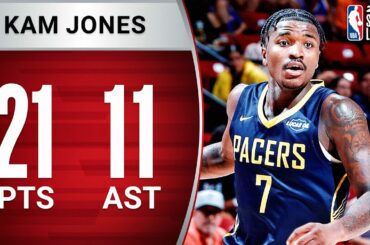 Kam Jones' 21-PT DOUBLE-DOUBLE vs Knicks! | July 17, 2025