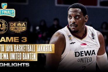 Pelita Jaya Basketball Jakarta VS Dewa United Banten | Game 3 | Game Highlight IBL Gopay 2025