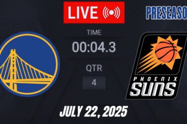 NBA LIVE! Golden State Warriors vs Phoenix Suns | July 22, 2025 | Warriors vs Suns 2K Preseason