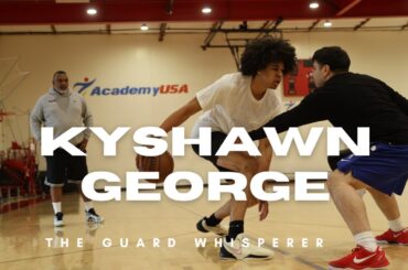 Wizards’ Kyshawn George Cooking in the Lab w/ NBA Skills Trainer Olin Simplis