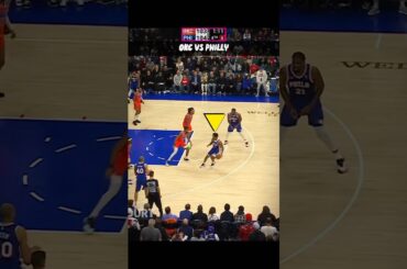 PART 1 - Joe Misses Once, Twice, Then Gives It to Jay Will 🤷‍♂️ OKC vs Philly Ending #nba #shorts