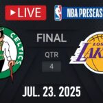 NBA LIVE! Los Angeles Lakers vs Boston Celtics LIVE | NBA PRESEASON | July 23, 2025 | NBA 2K25
