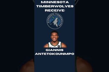 TRADING Giannis Antetokounmpo To The Minnesota Timberwolves! #nba #basketball #viral