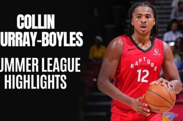 Collin Murray-Boyles 2025 NBA Summer League Highlights