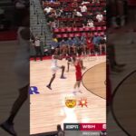 DUNK PATE‼️ #knicks #nba #basketballshorts #dunk #dinkpate #summerleague