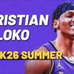 Christian Koloko Los Angeles Lakers Two Way NBA2k26 Summer League Highlights