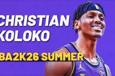 Christian Koloko Los Angeles Lakers Two Way NBA2k26 Summer League Highlights