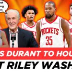 Kevin Durant TRADED to the Houston Rockets! Miami Heat FAIL AGAIN!! Pat Riley Washed!