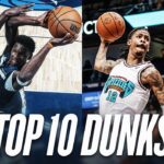 Ant vs Ja: Top 10 Dunks of the Season!