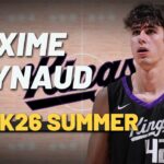 Sacramento Kings 2nd round, 42nd overall pick Maxime Raynaud NBA2k26 Summer League Highlights