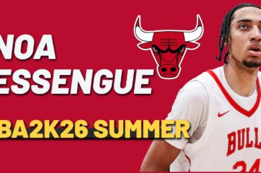Chicago Bulls Lottery Pick Noa Essengue NBA2k26 Summer League Highlights