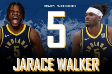 Jarace Walker || 2024-2025 Indiana Pacers Highlights