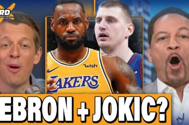 Chris Broussard REACTS to LeBron James to Nuggets RUMORS, Jokic teamup for Lakers star? | THE HERD