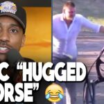 Jeff Teague HILARIOUS REACTION to Nikola Jokic getting EMOTIONAL after his horse won a race