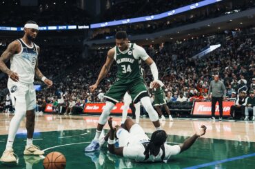 Giannis dunk highlights, but each slam gets more aggressive!