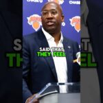 Knicks Coaches Just Told Us Everything 👀🍿 #shorts
