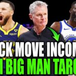 WARRIORS BOMBSHELL! 🚨 $35M RAPTORS BIG MAN ON RADAR AS BACKUP PLAN!