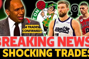 4 SHOCKING TRADES CONFIRMED FOR THE BOSTON CELTICS? NO ONE EXPECTED THIS! BOSTON CELTICS NEWS
