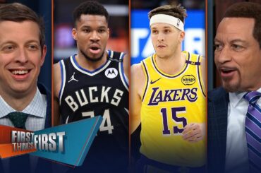 Giannis ‘closely observing’ Bucks, Austin Reaves declines extension | NBA | FIRST THINGS FIRST