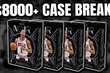 WE RIPPED AN $8000+ CASE OF 2024-25 PANINI NOIR NBA....