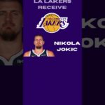 TRADING Nikola Jokic To The Los Angeles Lakers! #nba #basketball #viral
