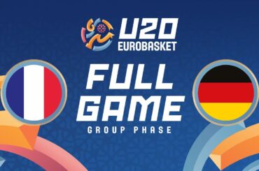 Group Phase | France v Germany | Full Basketball Game | FIBA U20 Women's EuroBasket 2025