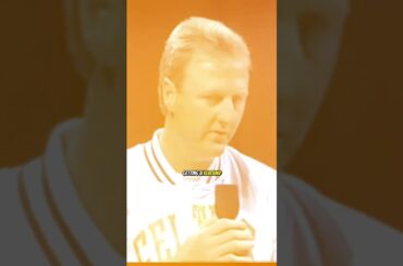 Larry Bird's first game with the Boston Celtics. #shorts #short