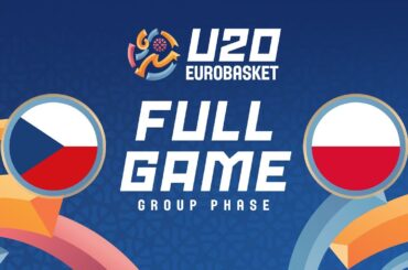 Group Phase | Czechia v Poland | Full Basketball Game | FIBA U20 Women's EuroBasket 2025
