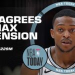 Breaking: De'Aaron Fox agrees to a 4-year/$229M max extension with the Spurs 💸 | NBA Today
